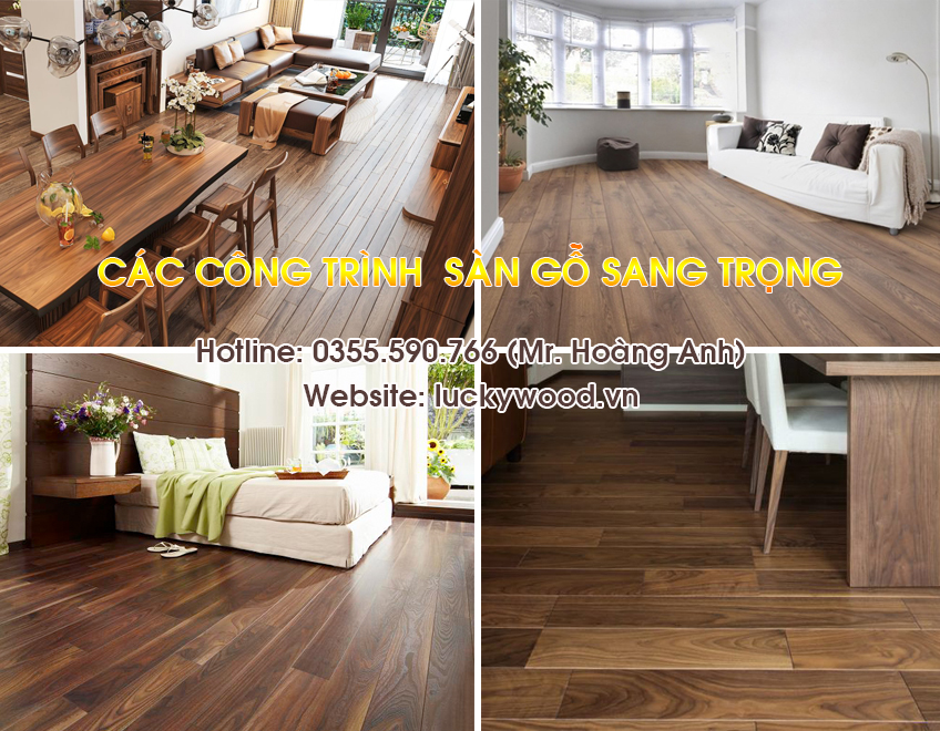 Sàn Gỗ Walnut - Óc Chó tô thêm vẽ đẹp đẳng cấp Hoàng Gia